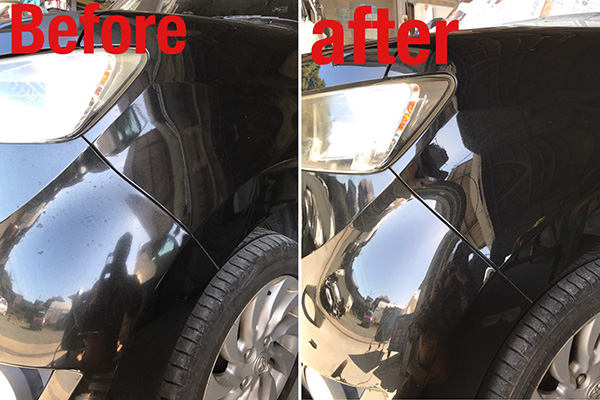 コーティング専用ブース完備、温度管理を徹底